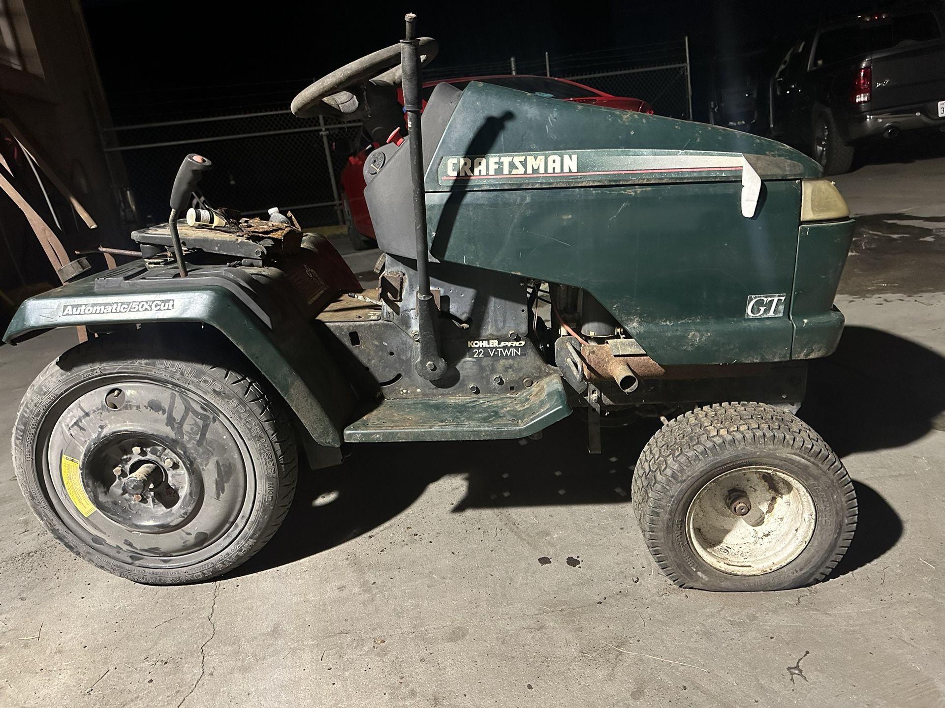 Craftsman Gt 1998 Lawn Tractor 22hp Kohler Engine