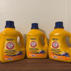 Arm hammer laundry detergent bundle