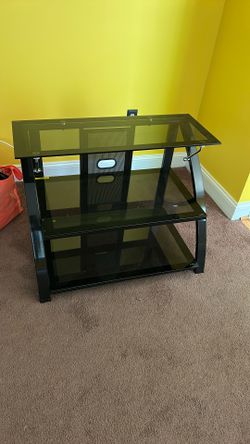 Glass Television Stand