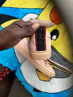 Bally High-Top Leather Sneakers