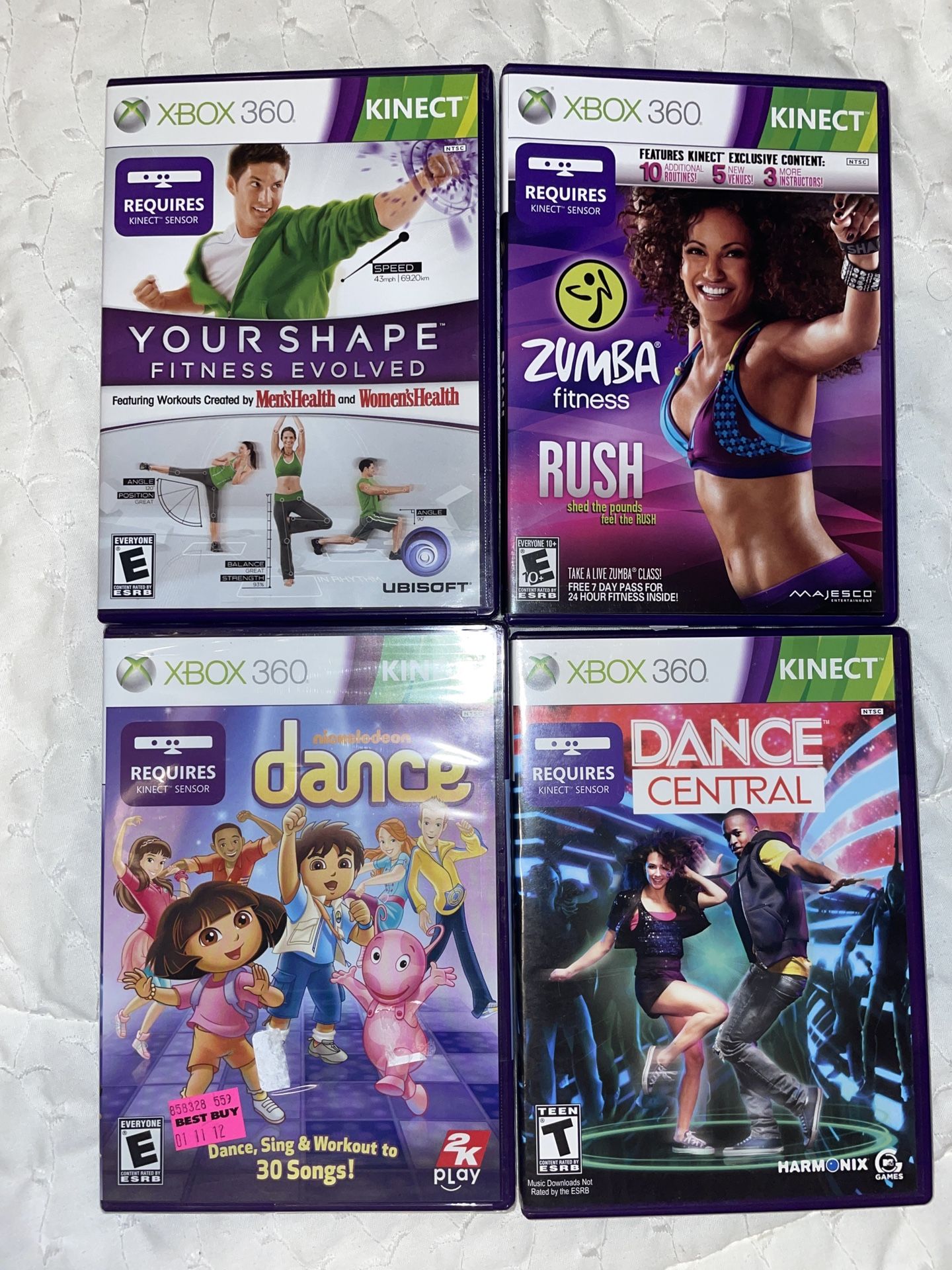 Xbox 360 Kinect Games