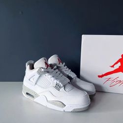 Nike Air Jordan 4 "White Oreo" Men's Mid
