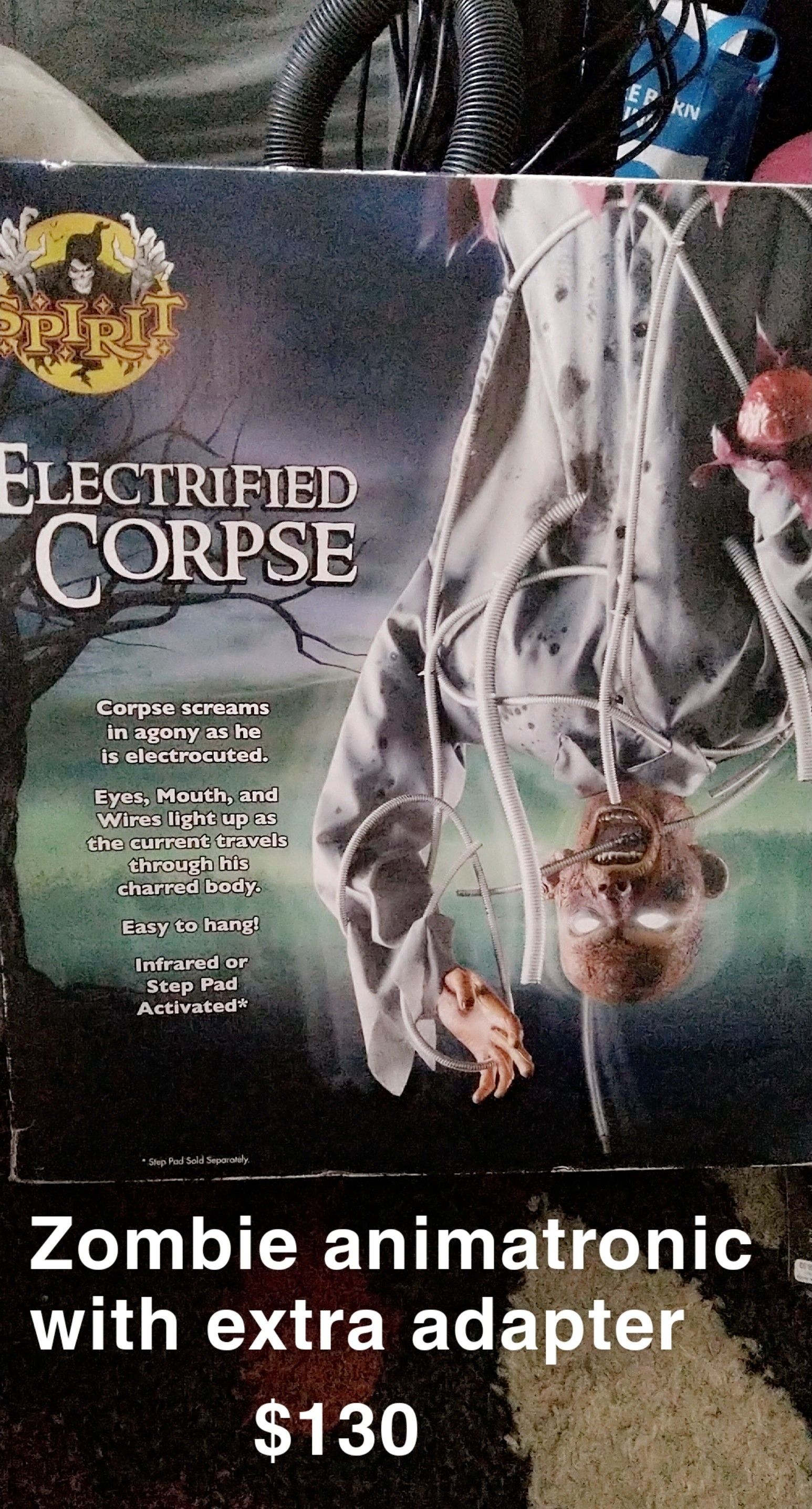 Electrified corpse