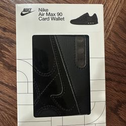 NIB Nike Air Max 90 Wallet Black 