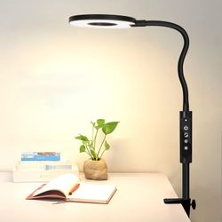 NEW IN BOX Desk Lamp 360° Flexible Gooseneck Lamp with Clamp