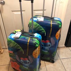 Stitch Disney Luggage From Bioworld (2 Piece)