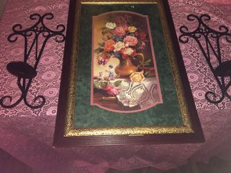 Decoracion home interiors , usado $20.00 el set