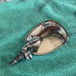 Original nice mirror, early VW type 3 cars