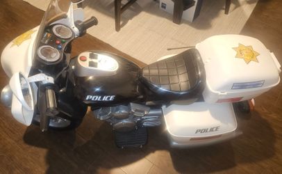 Children's Eletric police motorcycle
