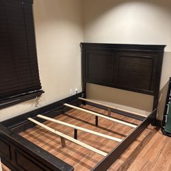 Queen bed frame