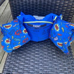 children's swim/water vest, known as a puddle jumper