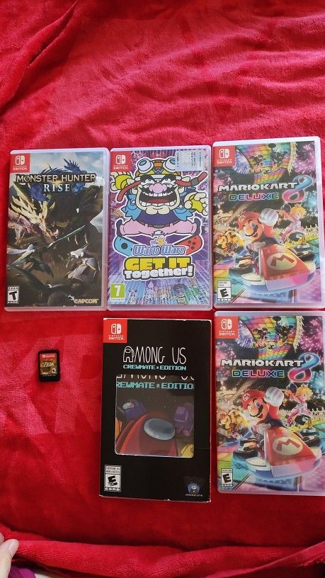 Nintendo Switch Games Bundle $180 Firm