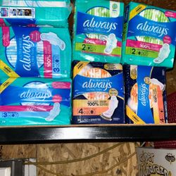 Always Pads 6 each 