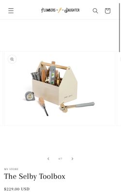 Plumbers Daughter Selby Toolbox
