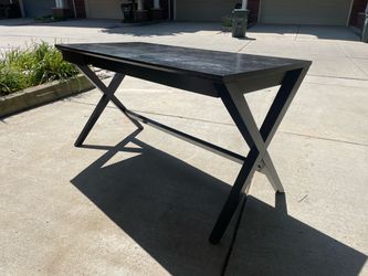 Crate and Barrel lightweight desk