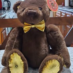 Plush Teddy Bear w/Tags.
