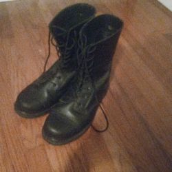 Size 13 Rothco Leather Gi Type Combat Boots