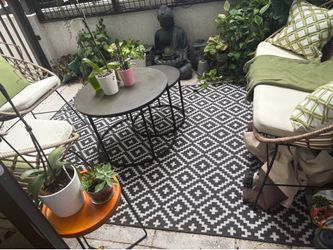 Outdoor 5’3 x 7 rug