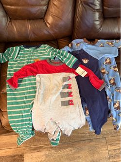 Baby Boy Sleeper Bulk - 12 Months