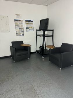 2 sofa chairs for commercial use