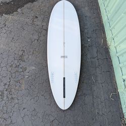 6'8" 2+1 ANVIL Mid Length Surfboard Similar to CI Mid New
