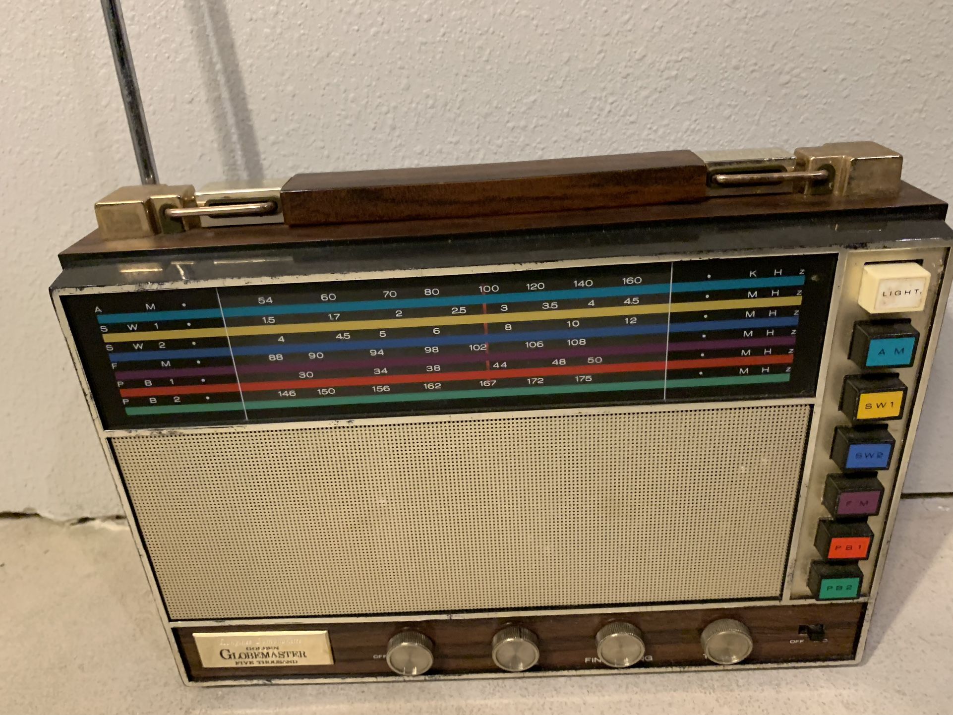 Vintage Battery Operated Radio