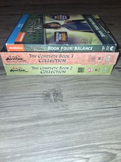 Avatar : The Last Airbender DVDs & Blu Ray