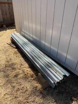 8FT Metal Fencing Post from Home depot