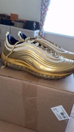 Nike Air Max 97 Gold Sneakers