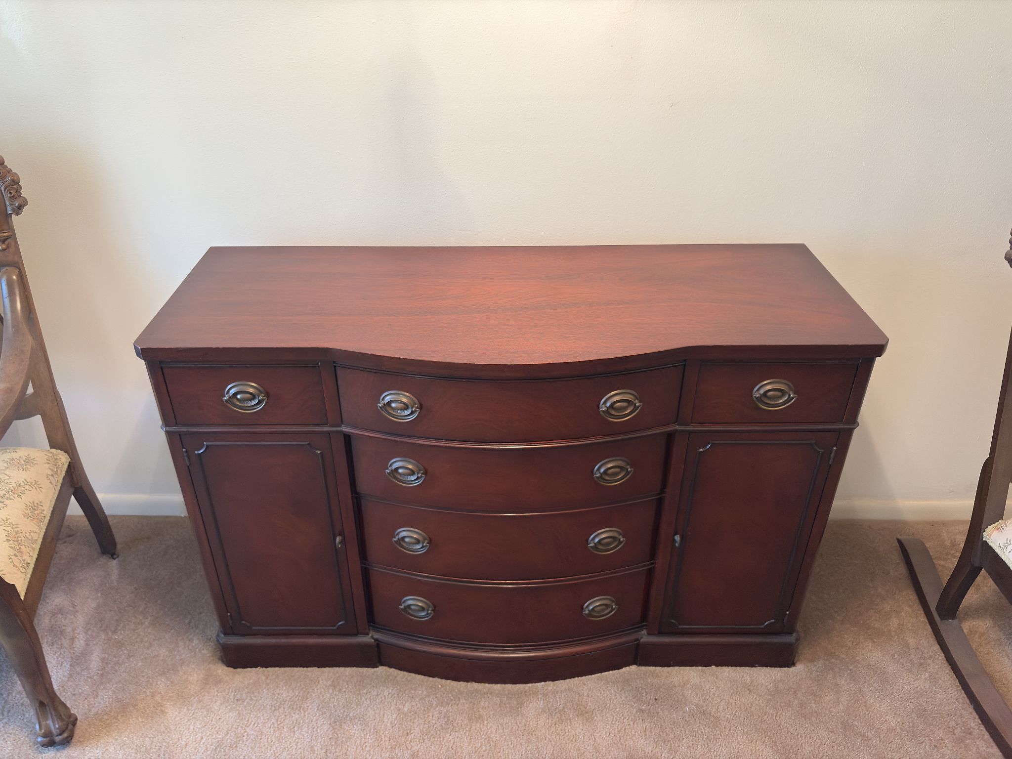 Drexel Dining Room Buffet Dresser (1940s-50s Era)