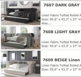 New Twin/Twin Day Beds with both mattresses Sale...