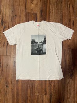 Supreme White Graphic Photo Tee