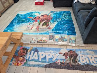 Moana Birthday Party Decorations Bundle