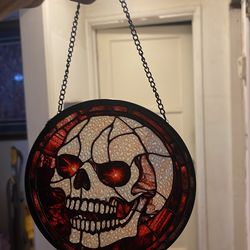 New Skull Sun catcher