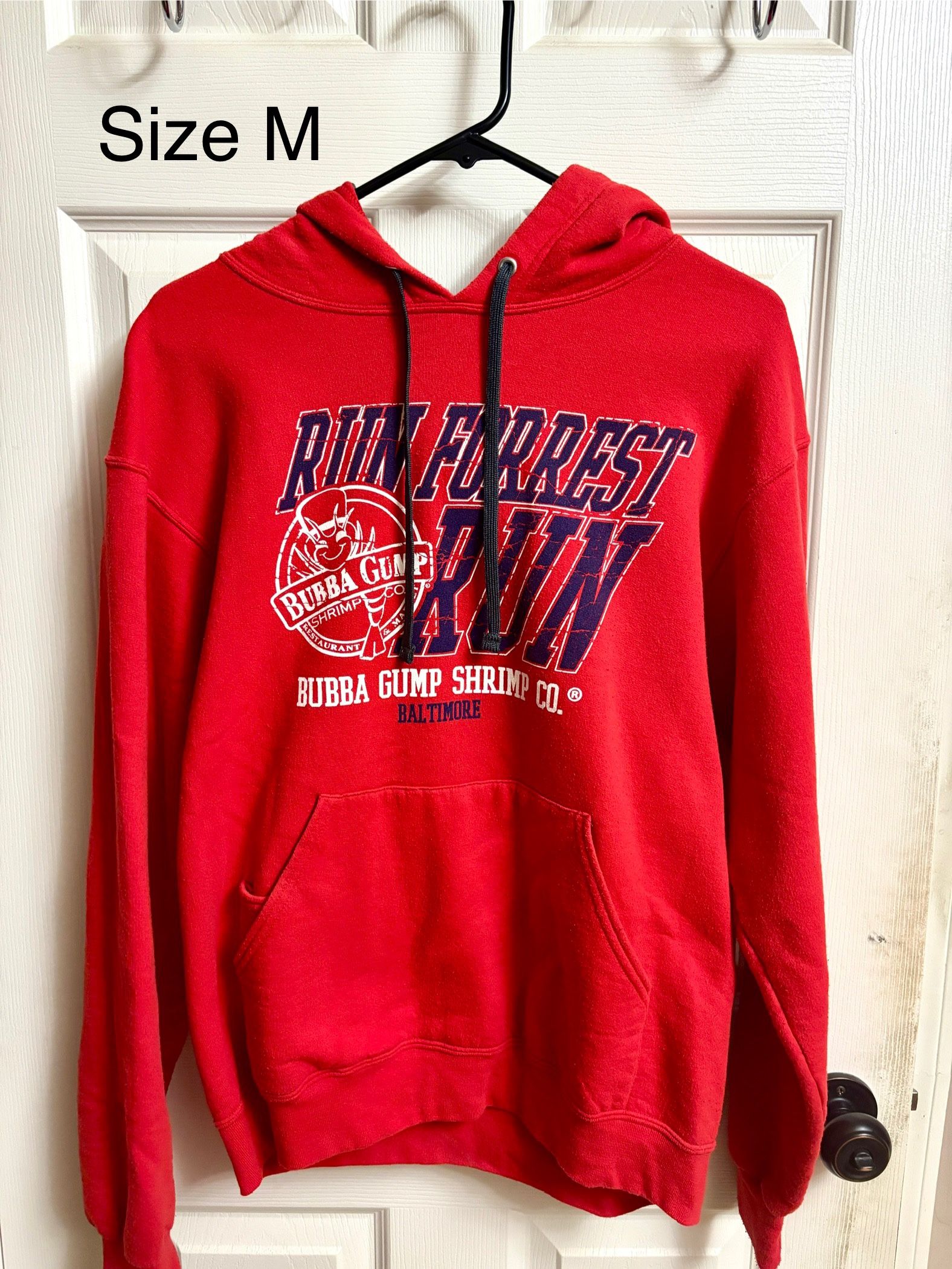 Bubba Gump Hoodie Size M