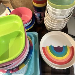 Kids Cups, Plates And Bowls 