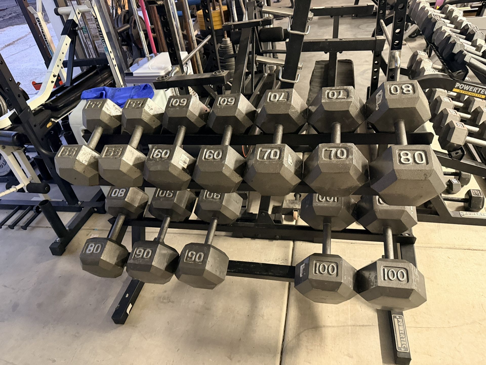 Steel Dumbbells 