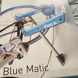 Blue Matic Trainer With 10 Resistance Positions.  The Perfect Way To Train In The Comfort Of Your Home.