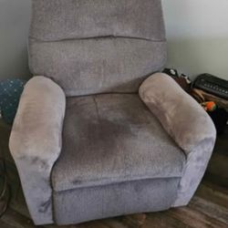 Grey Recliner
