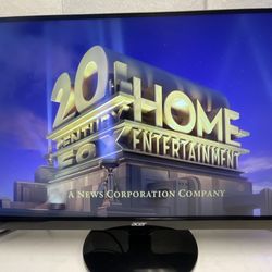 Acer S271HL LCD Monitor 27 inch gaming LCD LED widescreen black w power cord
