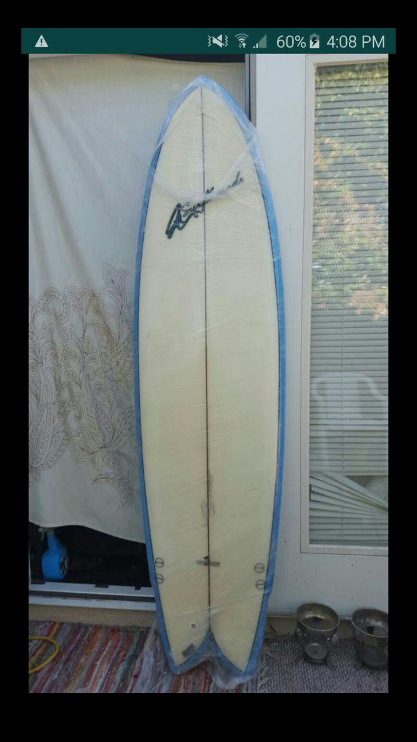 Surfboard fish 6’2"