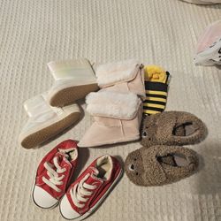 Baby Shoes Lot Sz 12months 