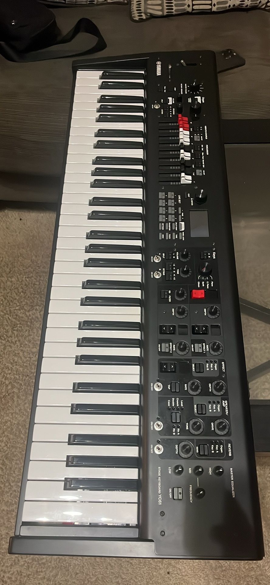 Yamaha YC 61 stage Keyboard And Organ