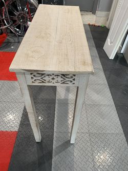 Wood End Table 