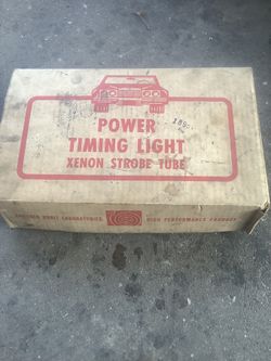 Power Timing Light, Xenon Strobe Tube 