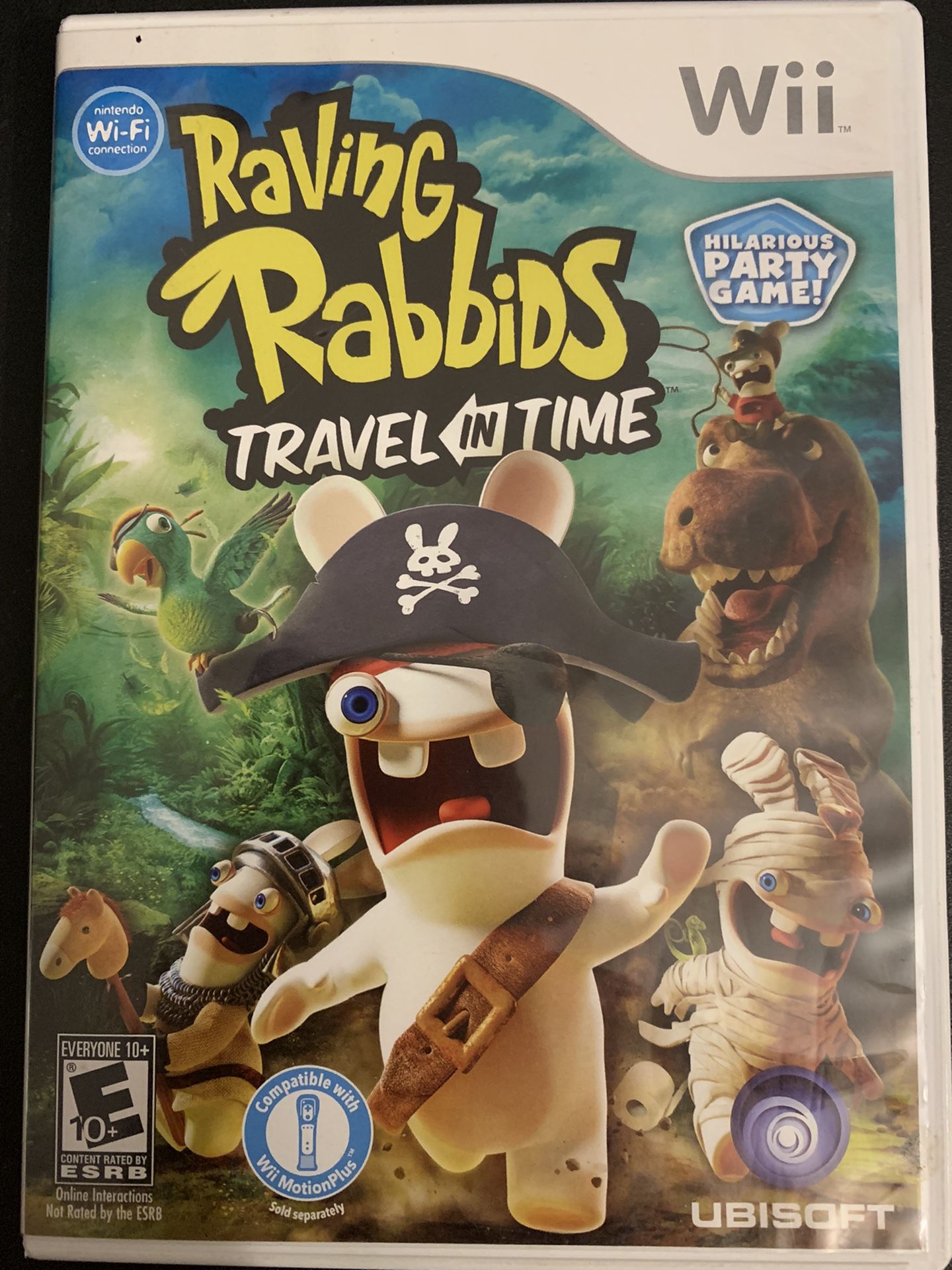 RAVING RABBIDS Travel In TIME (Nintendo Wii + Wii U)