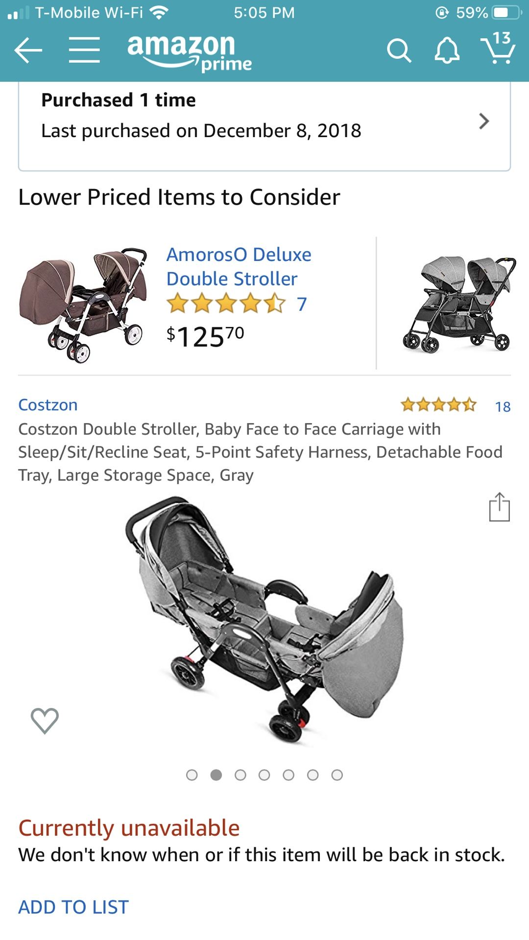 Double stroller