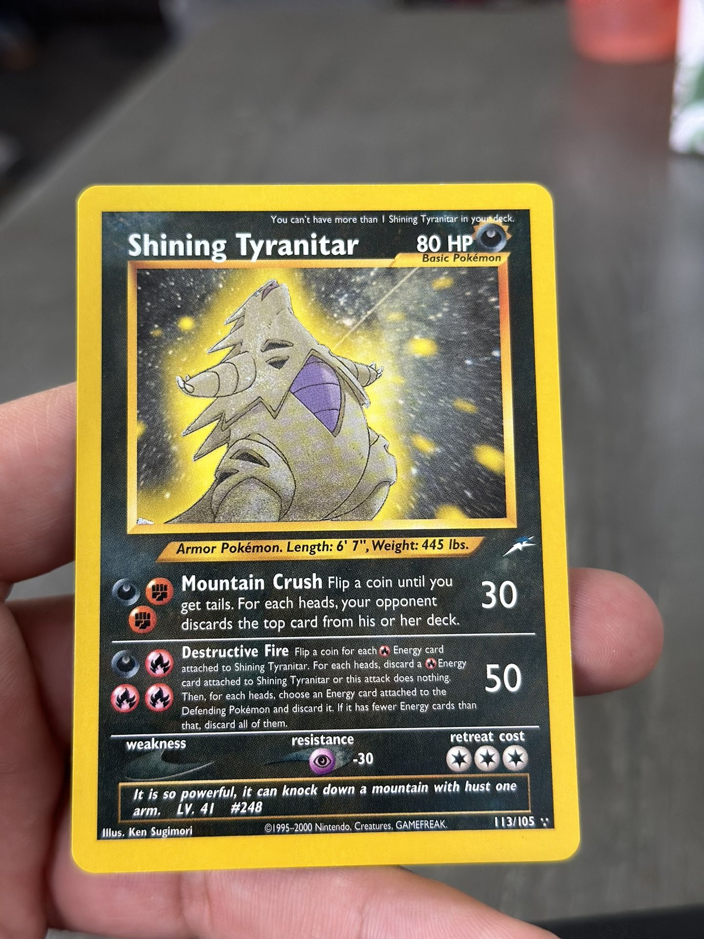 Shining Tyranitar