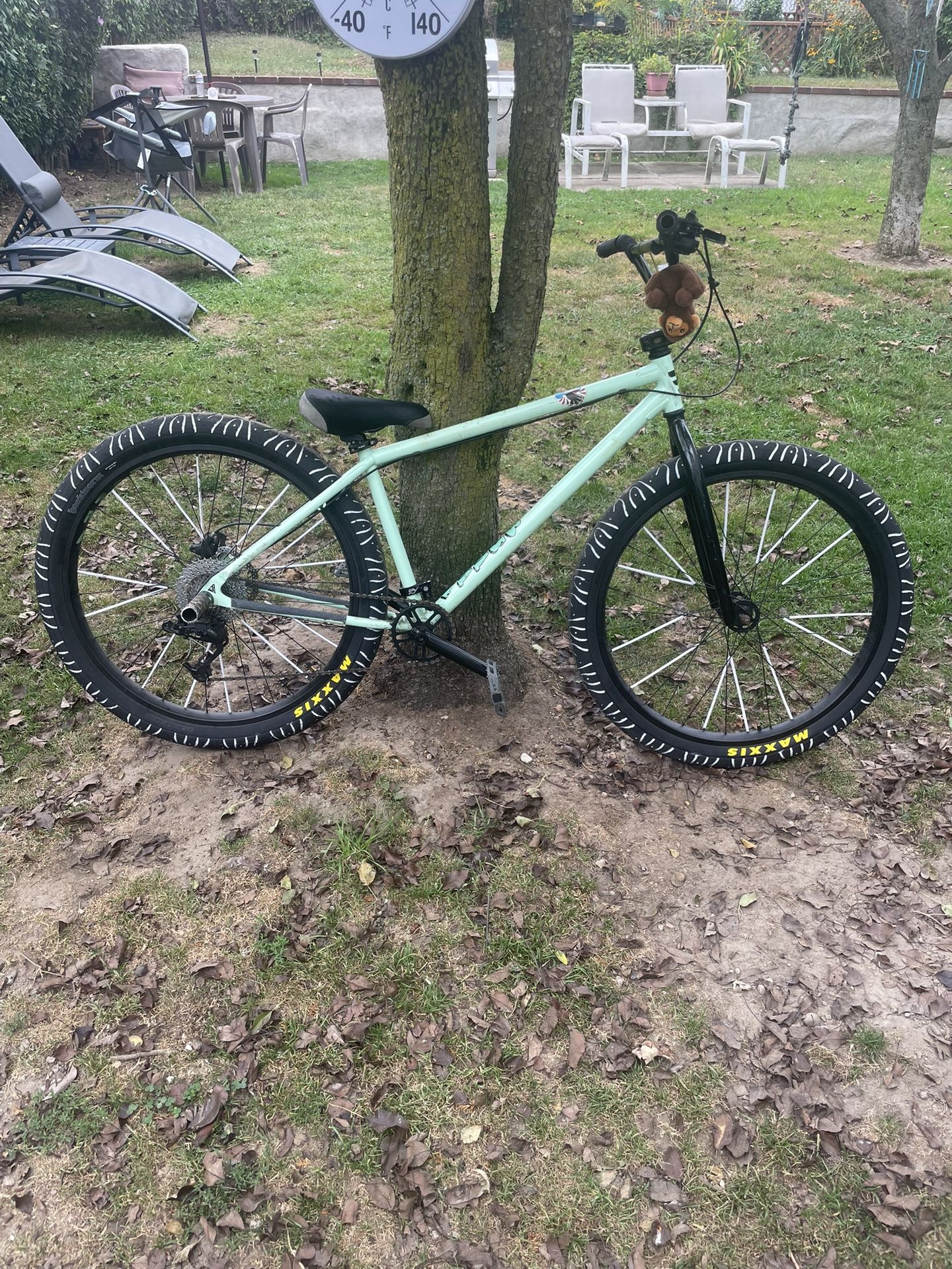 27.5 Mint Green Bomma