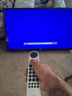 Large 55in Flat Screen TV with Remote